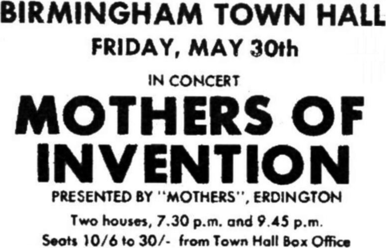 30/05/1969Town Hall, Birmingham, UK [2]